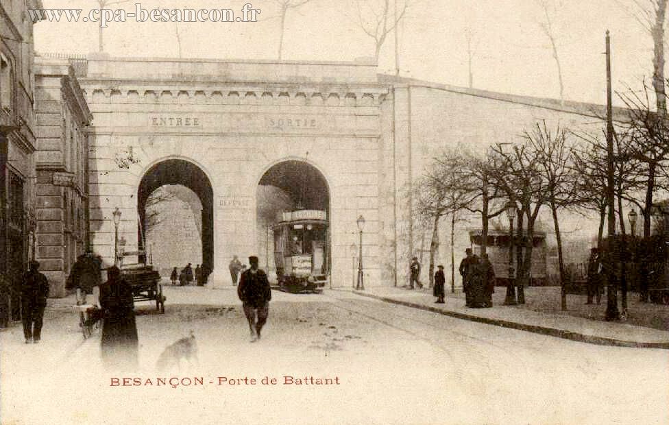 BESANÇON - Porte de Battant